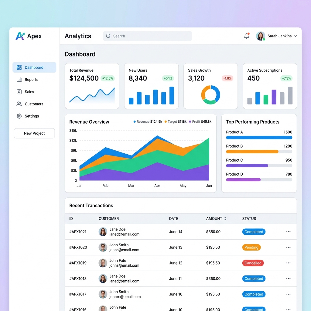 TaskMaster Pro UI